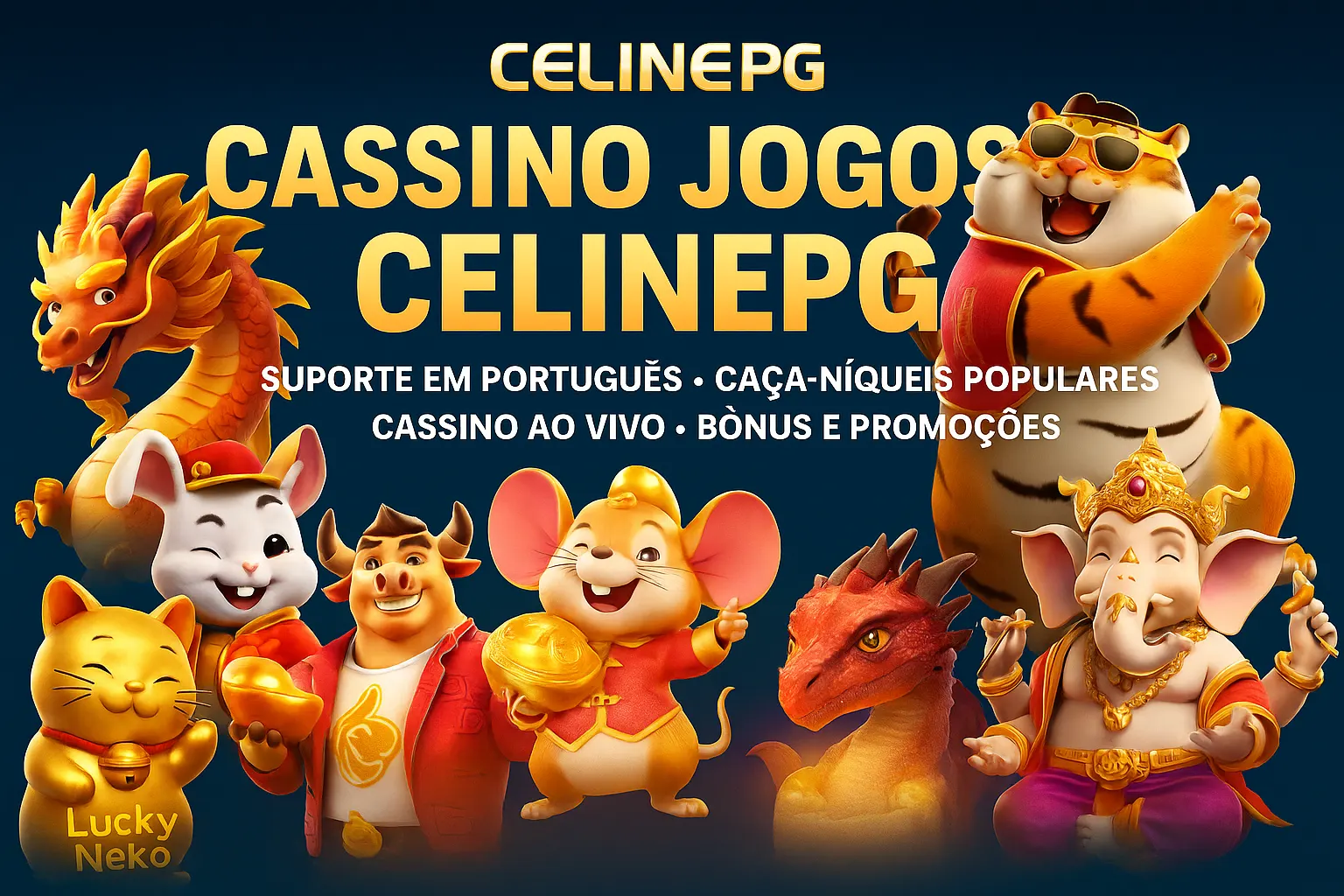 Jogos de cassino online CELINEPG