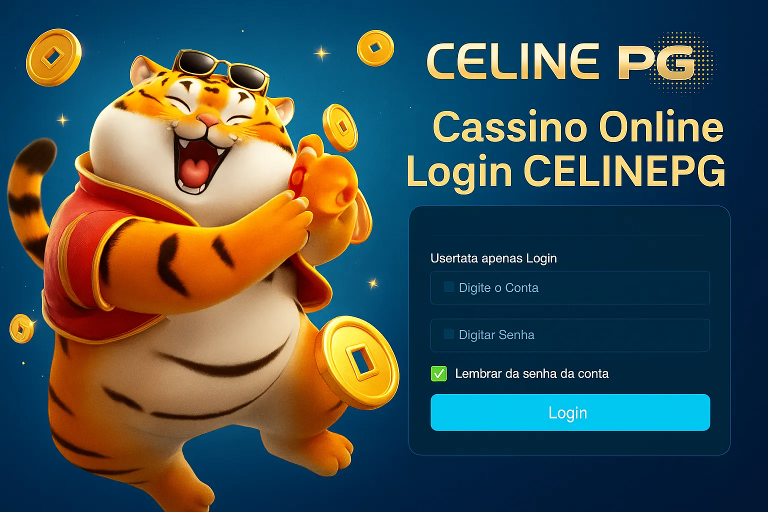 Não Perca tempo, o rRgistro na site CELINEPG